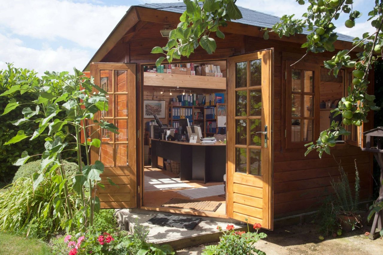 Building a home office can I install an office pod in my garden and do